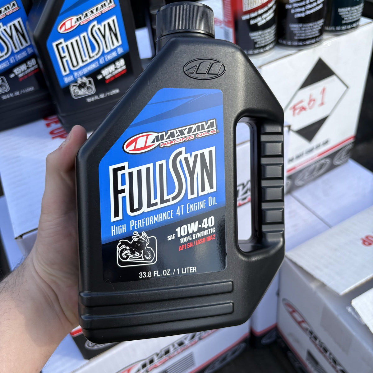 Aceite Maxima Fullsyn 4T 100% Sintético